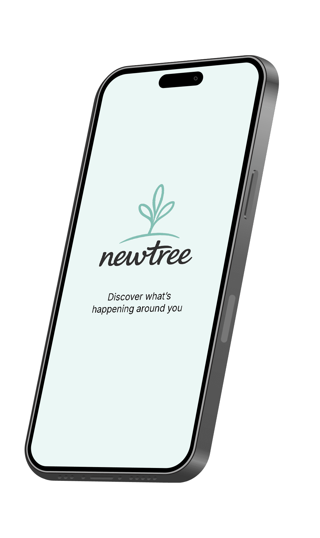 NewTree app preview — Discover what's happening around you